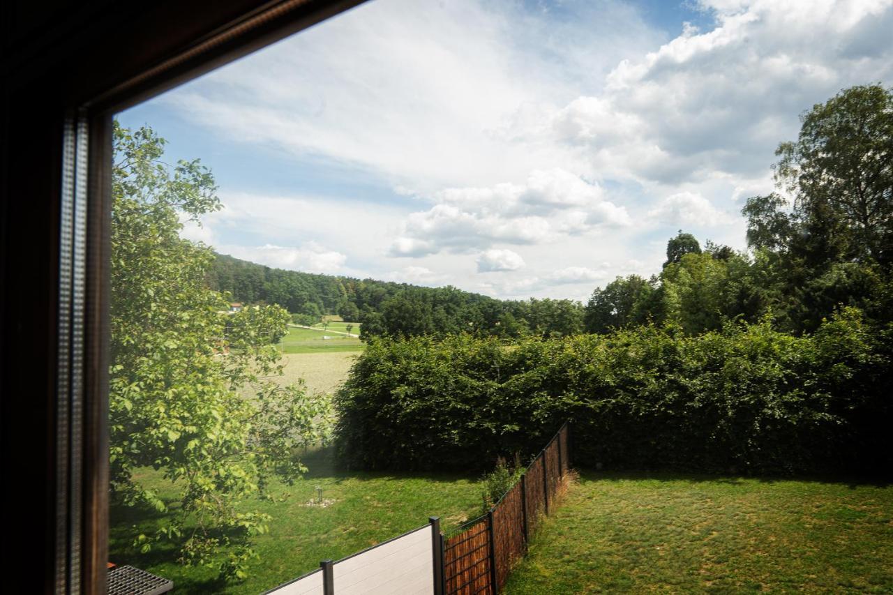 Appartamento Bleibe Am Moritzberg Haimendorf Esterno foto